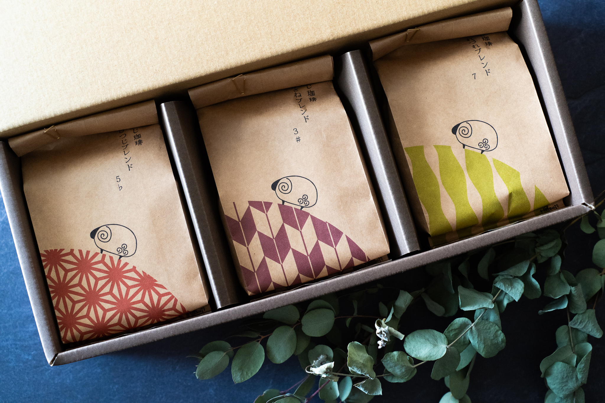 ブレンド150g×3種ギフト | ひつじ珈琲公式